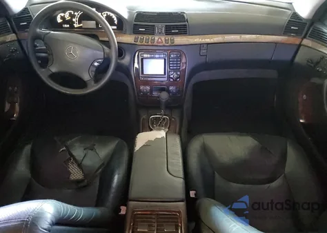 2000 Mercedes-Benz S 500 from USA, damaged, VIN WDBNG75J6YA053558